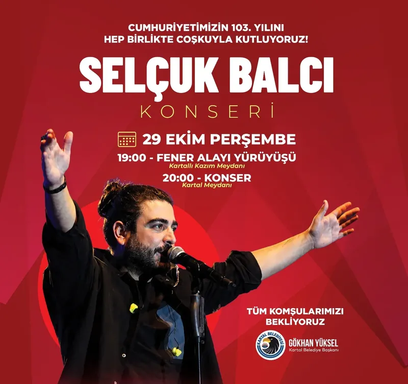Kartal’da 29 Ekim Cumhuriyet Bayramı Coşkusu Doyasıya Yaşanacak (1) Kartal’da 29 Ekim Cumhuriyet Bayramı Coşkusu Doyasıya Yaşanacak (1)