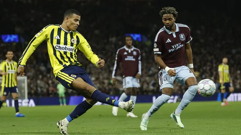 Fenerbahçe, Aston Villa'ya 6 golle kaybetti