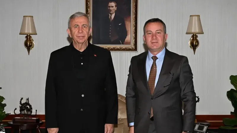 Nizip Belediye Başkanı Ali Doğan'dan Mansur Yavaş'a ziyaret