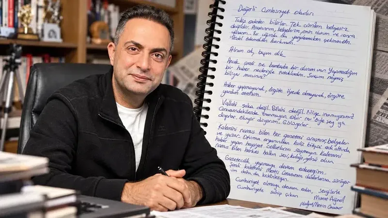 Tutuklu gazeteci Murat Ağırel'den mektup var