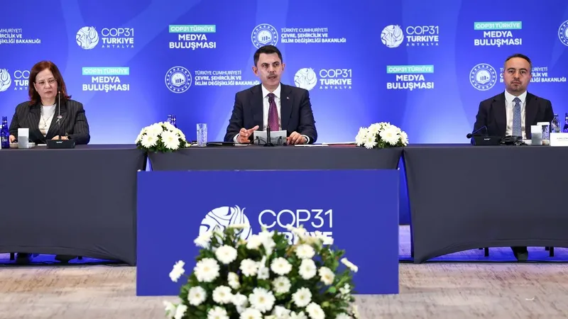 Antalya'da dev zive! COP31’e 1,5 milyon ziyaretçi bekleniyor