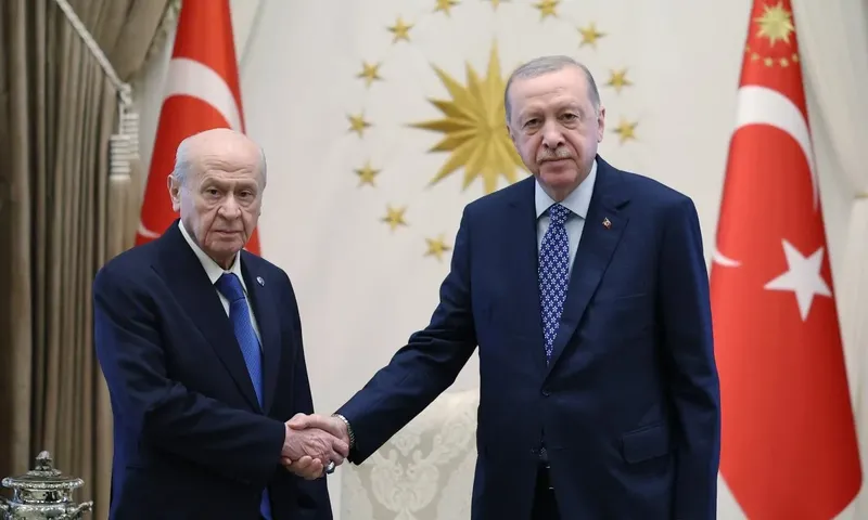 Cumhurbaşkanı Erdoğan ile Bahçeli arasında sürpriz görüşme