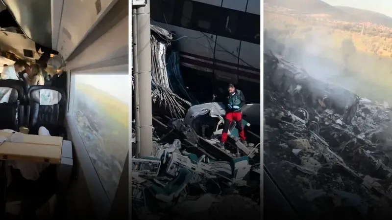 İspanya'da tren kazası! En az 68 ölü, çok sayıda yaralı var