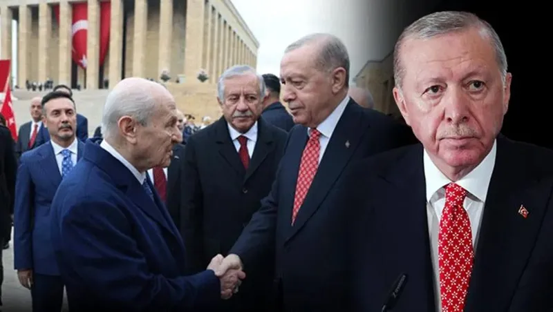 Cumhurbaşkanı Erdoğan ve devlet erkanı Anıtkabir’i ziyaret etti