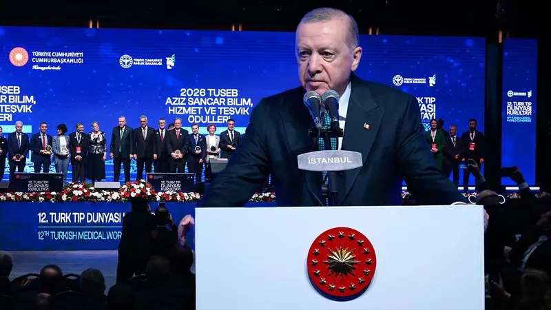 Cumhurbaşkanı Erdoğan'dan 'sağlıklı Türkiye vizyonu' vurgusu