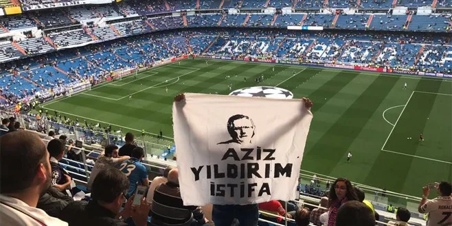 Bernabeu'da Aziz Yıldırım'a istifa çağrısı!