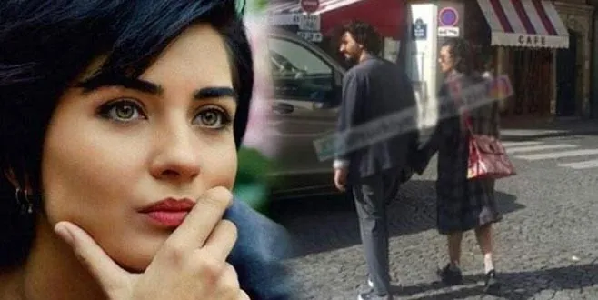 Tuba ile Umut Paris'te el ele