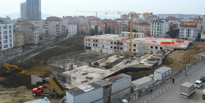 Ceviz Meydanı inşaatında sona yaklaşılıyor