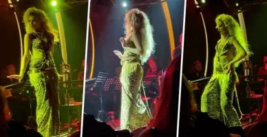 Petek Dinçöz kalça dansıyla döndü!