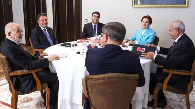 İşte 6'lı masanın anayasası!