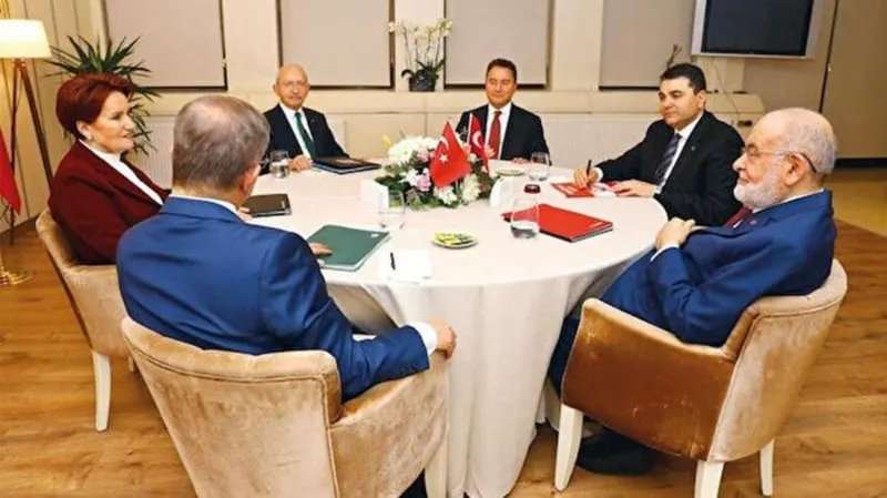 6'lı masada adayın konuşulacağı tarih belli oldu!
