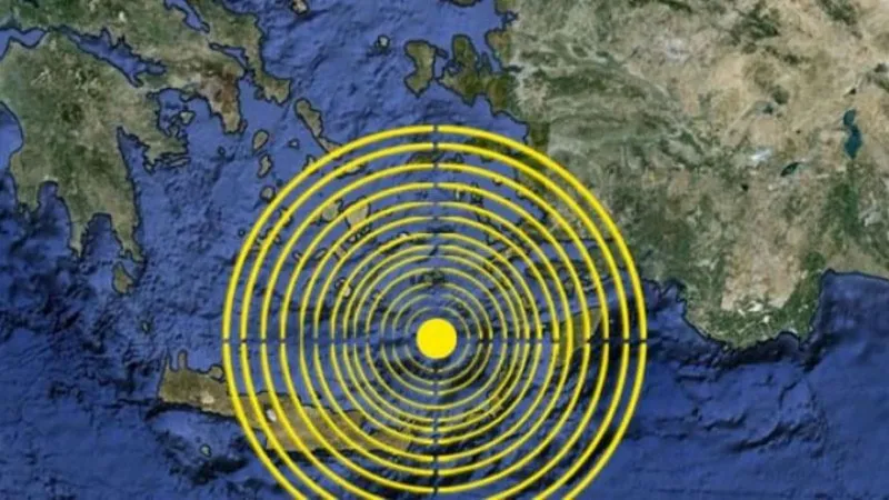 Datça açıklarında 4.1 büyüklüğünde deprem