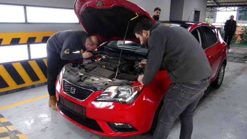 Otomobil dolandırıcılarının yeni yöntemi