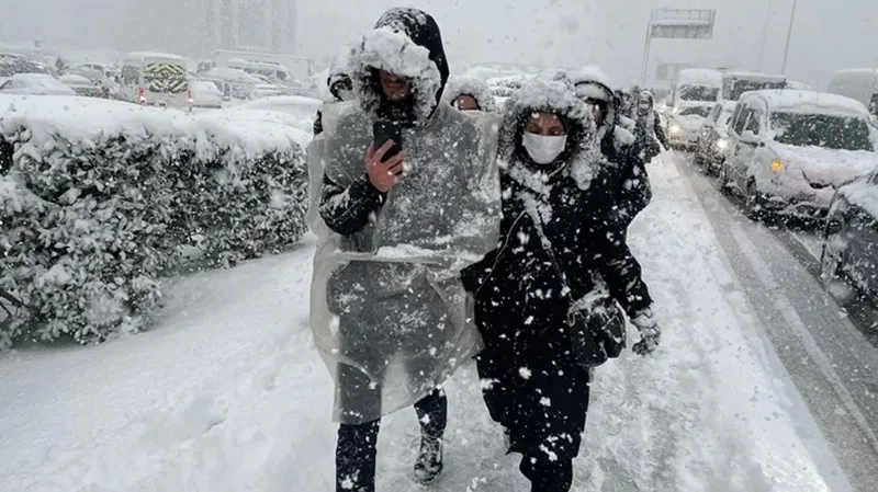 Bakanlıktan 22 il için 'yoğun kar' uyarısı