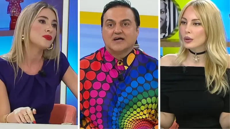 Hande Sarıoğlu ve Yağmur Çevik canlı yayından birbirine girdi!