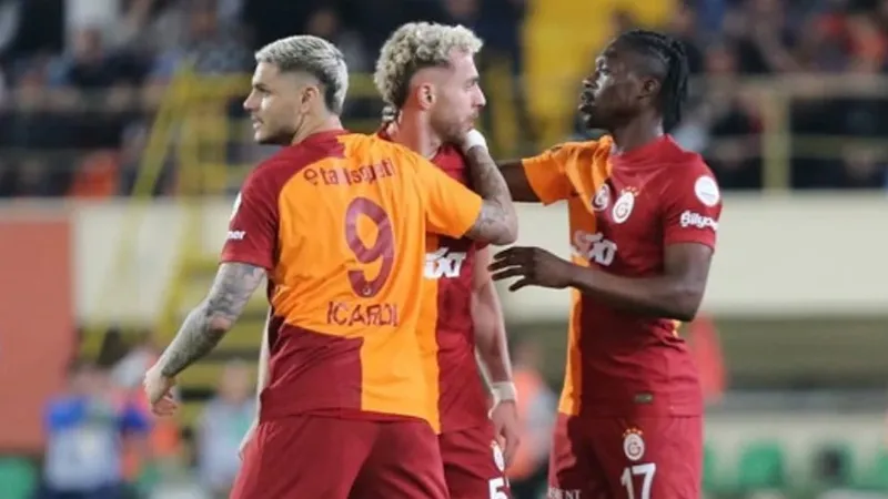 Galatasaray Alanyaspor'u deplasmanda farklı yendi