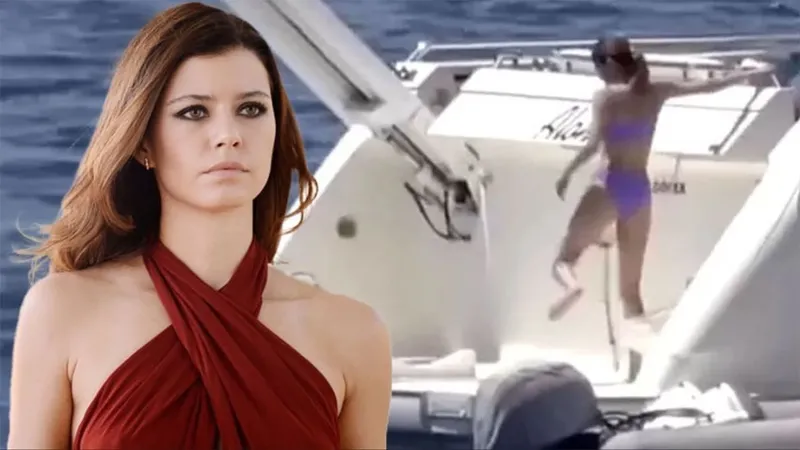 EKOL TV'de Beren Saat depremi