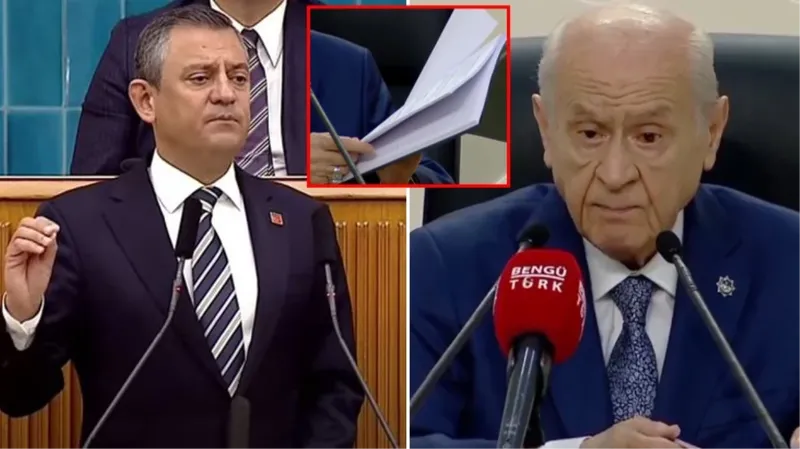 Özgür Özel'den Bahçeli'ye sert yanıt