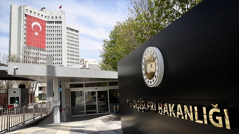 Dışişleri Bakanlığı İsrail'i kınadı