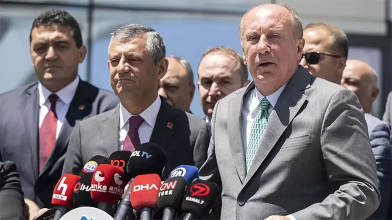 Muharrem İnce’den CHP'ye sükunet çağrısı