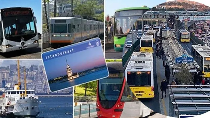 İstanbul'da toplu taşımaya yüzde 20 zam