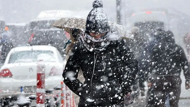 İstanbul’da kar ve fırtına alarmı