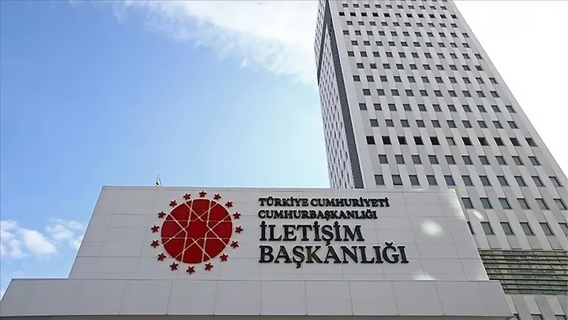 İletişim Başkanlığı'ndan İsrail'e sert tepki!