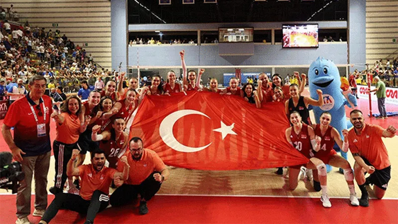 Filenin Sultanları Akdeniz Oyunları şampiyonu