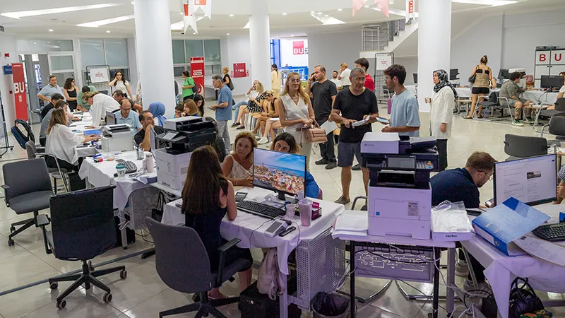 Antalya Belek Üniversitesi'nde kayıt heyecanı