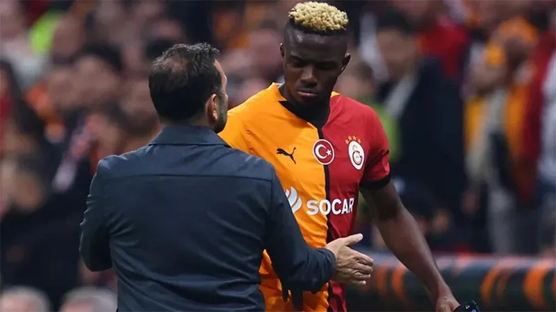 Okan Buruk'tan Victor Osimhen'e özel uyarı