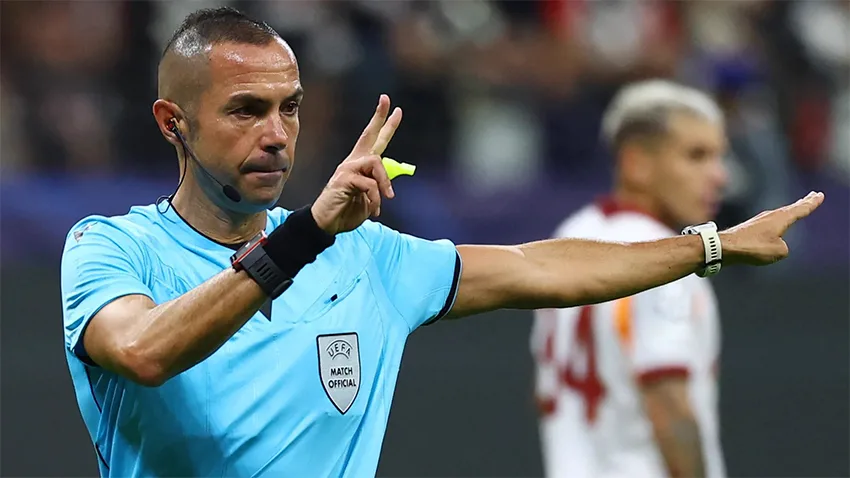 Galatasaray-Barcelona maçını Marco Guida yönetecek