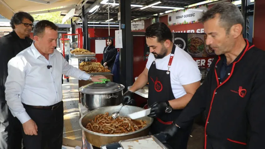 Ali Doğan Gaziantep mutfağına dikkat çekti