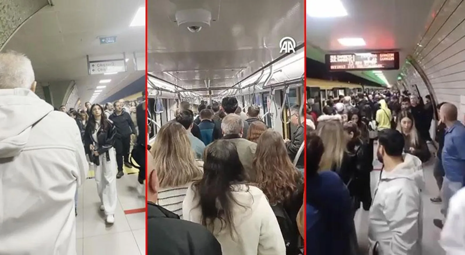 Üsküdar-Sultanbeyli Metro Hattı'nda kablo patlaması