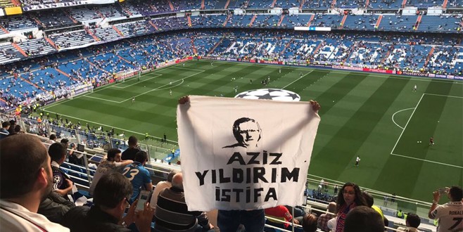 Bernabeu'da Aziz Yıldırım'a istifa çağrısı!