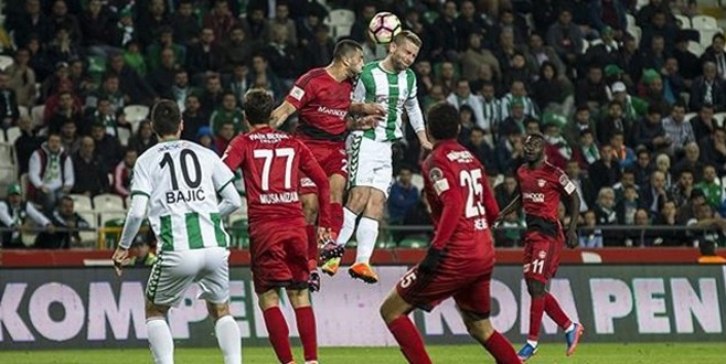 Gaziantepspor Konya'da hayat buldu