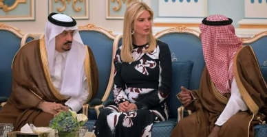 Ivanka Trump Arap şeyhlerini büyüledi