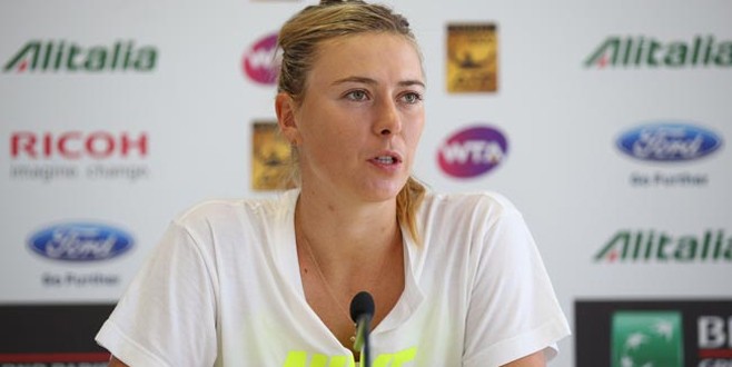 Maria Sharapova'yı utandıran soru