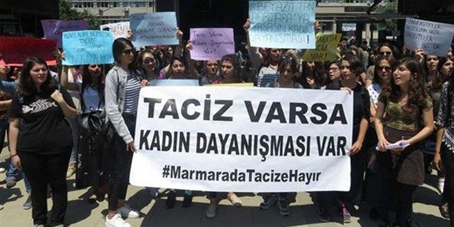 Marmara Üniversitesi'nde taciz isyanı