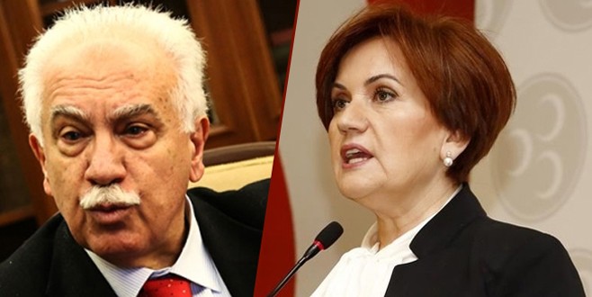 Akşener'den Perinçek'e krokili yanıt!