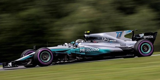 Avusturya'da zafer Bottas'ın