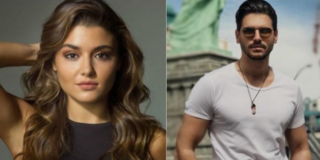 Hande Erçel ve Tolgahan Sayışman Kara İnci'de buluştu