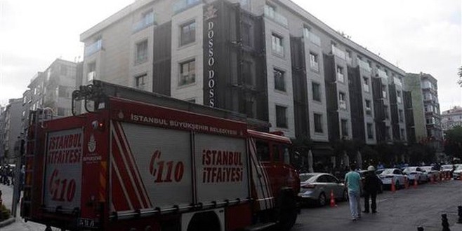 İstanbul'da otelde yangın paniği