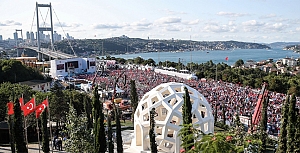 15 Temmuz Şehitler Köprüsü'ne akın!