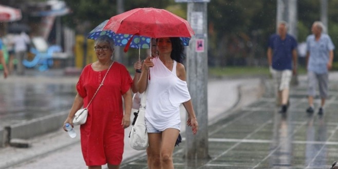 Meteoroloji saat verdi; yağmur geliyor!