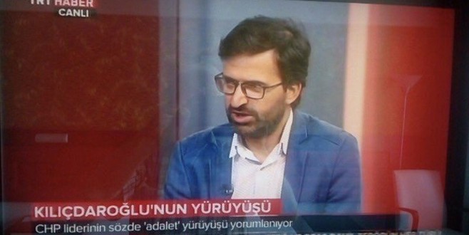 TRT'nin 'Adalet Yürüyüşü' başlığına tepki!