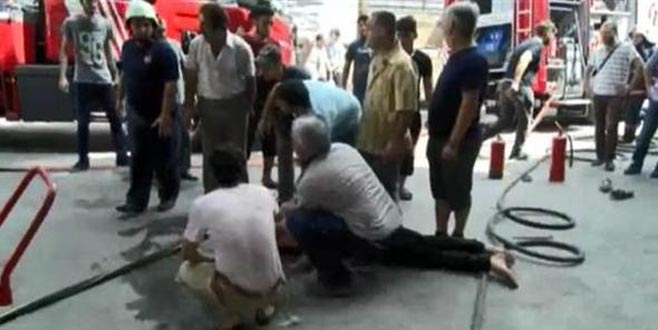 Bayrampaşa'da korkutan yangın!