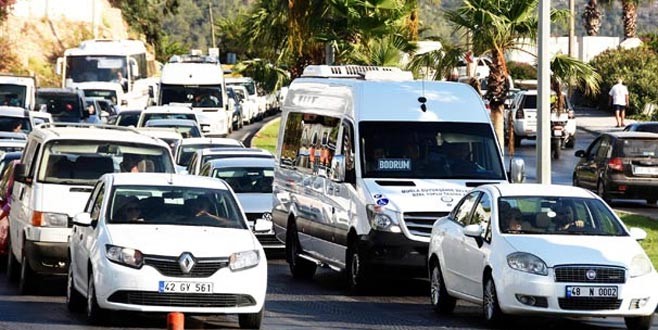 Bodrum'a tatilci akını