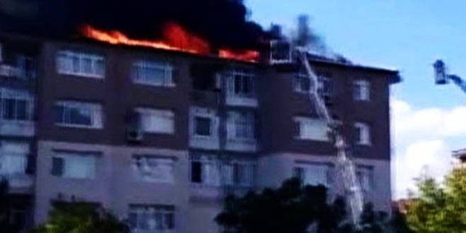 İstanbul Tuzla'da korkutan yangın