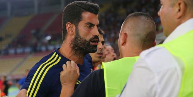 Volkan Demirel'in çıldırdığı anlar