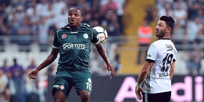 Beşiktaş- Konyaspor maçı sonucu ve golleri